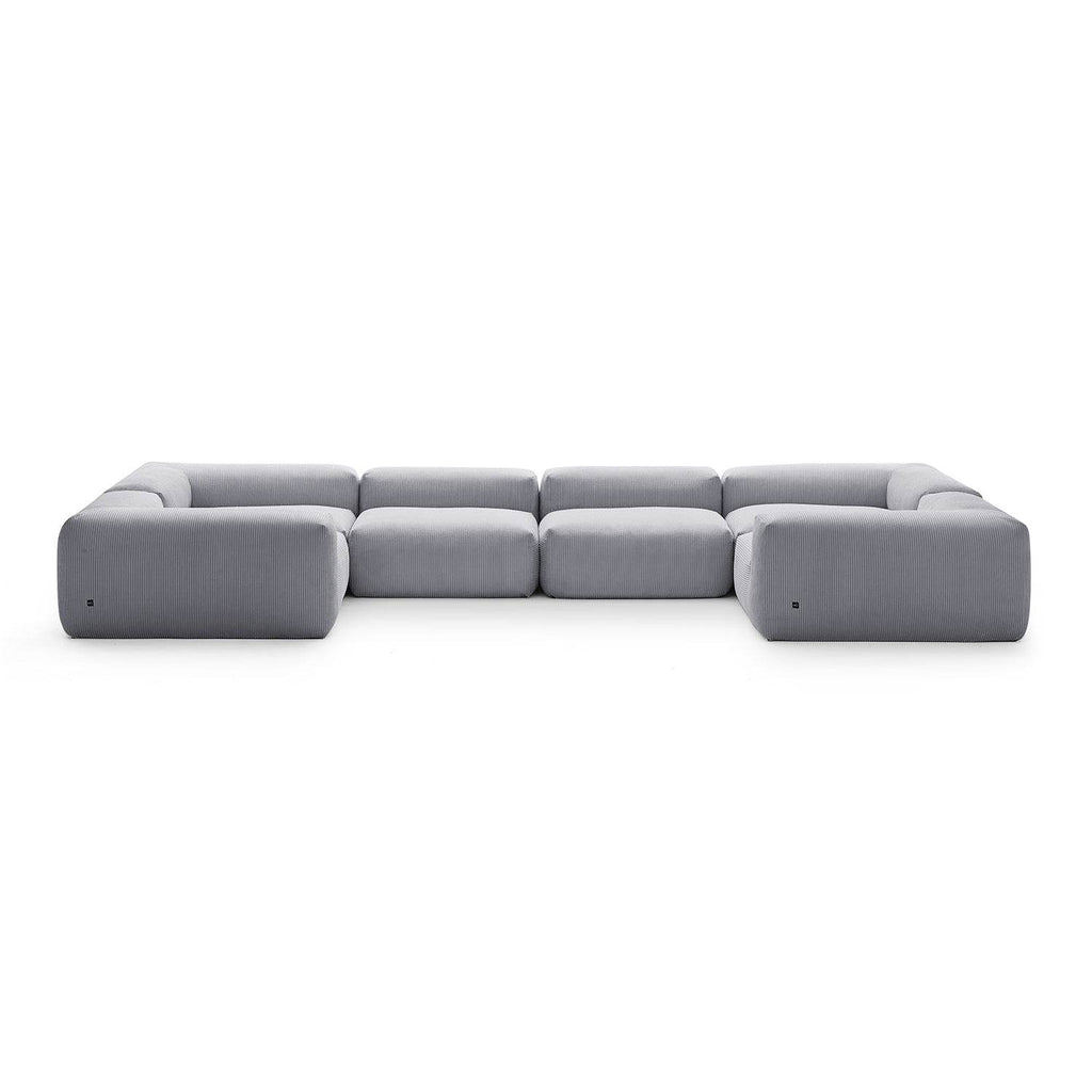 Mellow Closed U Sectional - Valyouweho