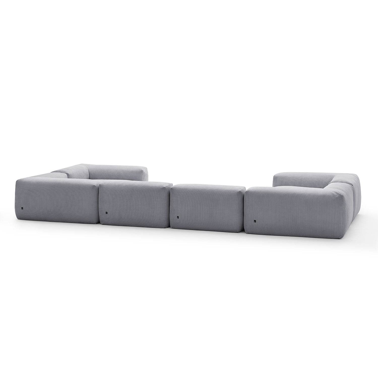Mellow Closed U Sectional - Valyouweho