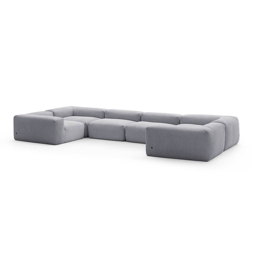 Mellow Closed U Sectional - Valyouweho