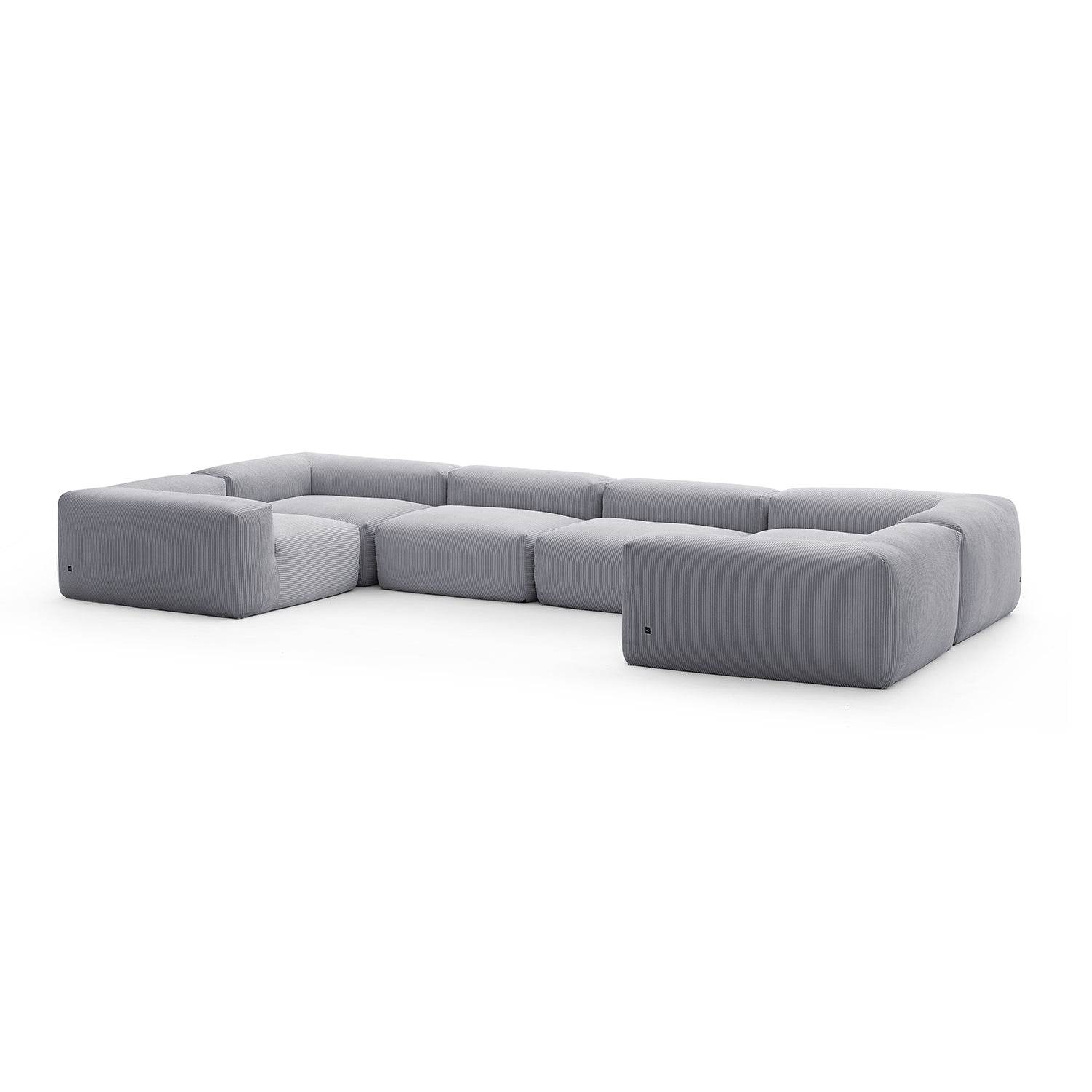 Mellow Closed U Sectional - Valyouweho