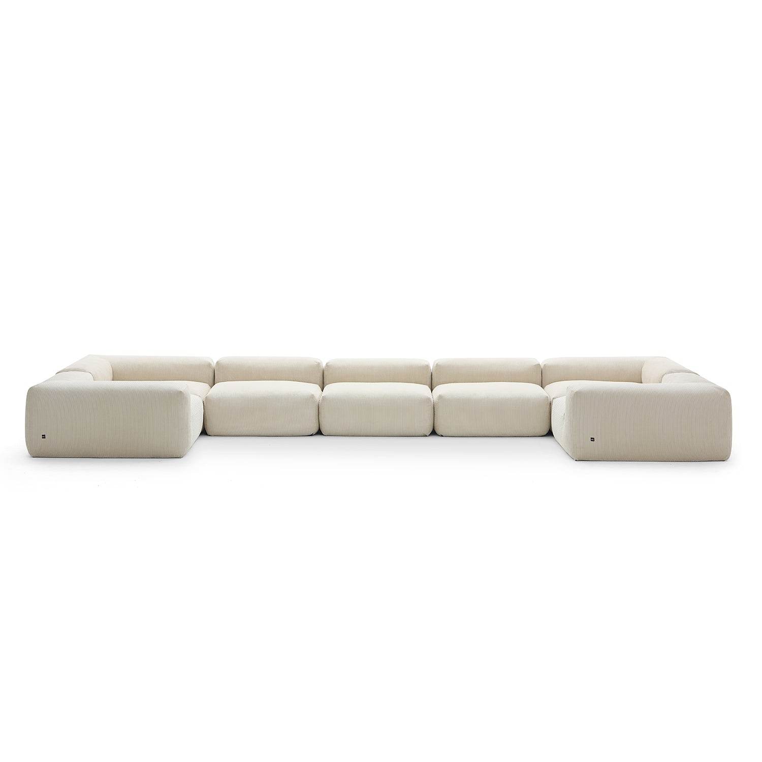 Mellow Closed U Sectional - Valyouweho