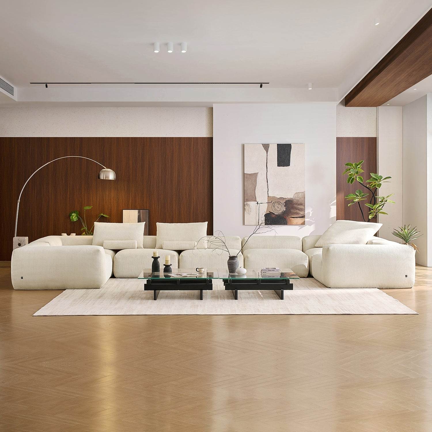 Mellow Closed U Sectional - Valyouweho