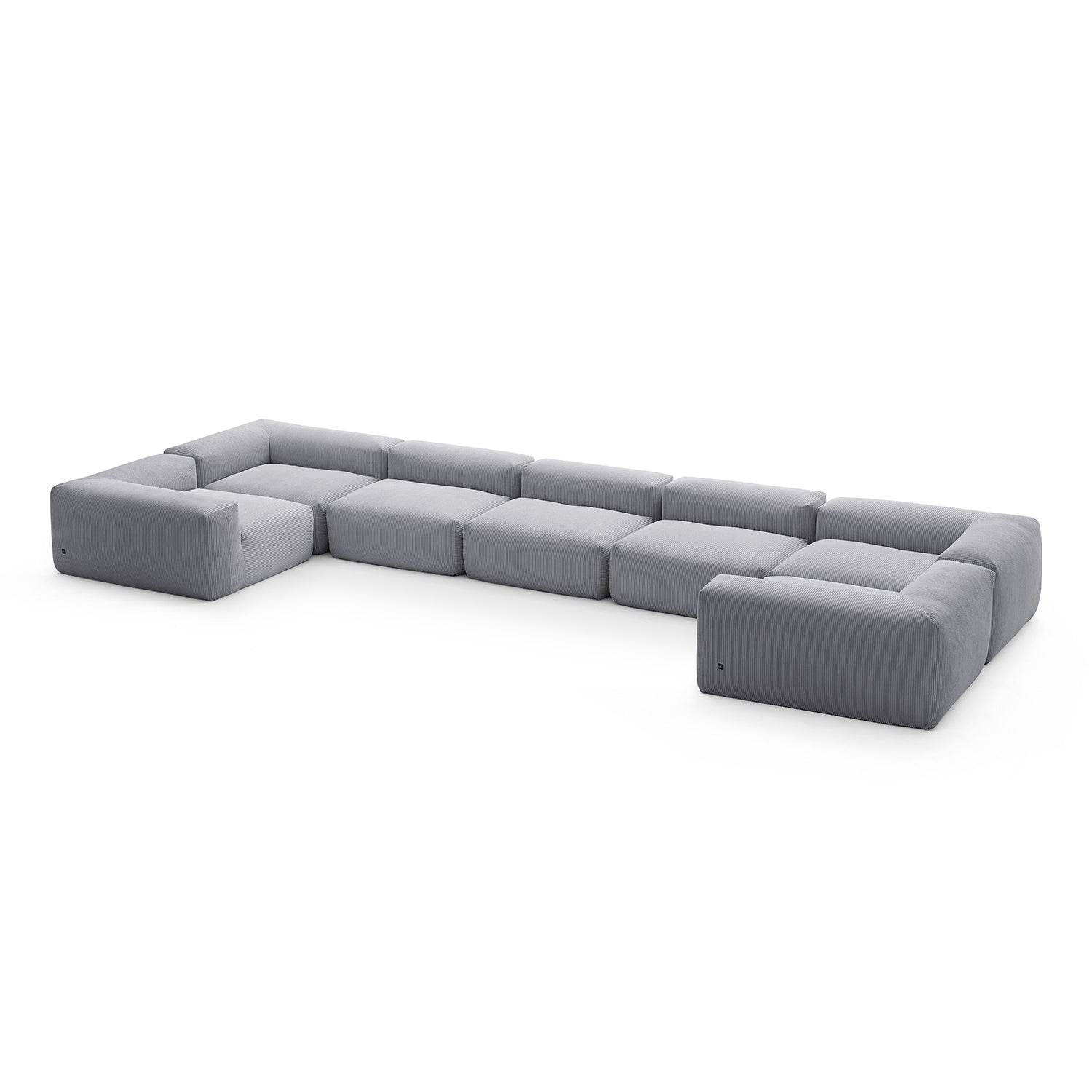 Mellow Closed U Sectional - Valyouweho