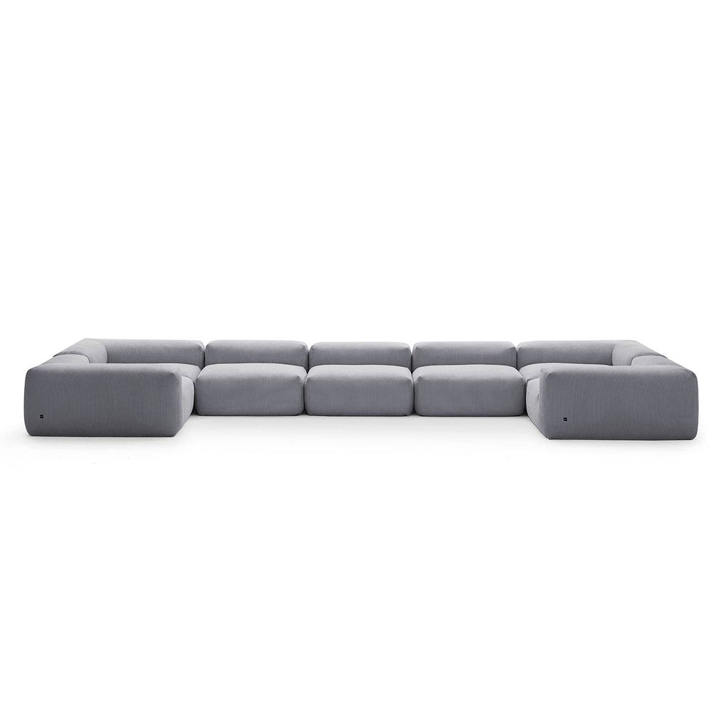 Mellow Closed U Sectional - Valyouweho