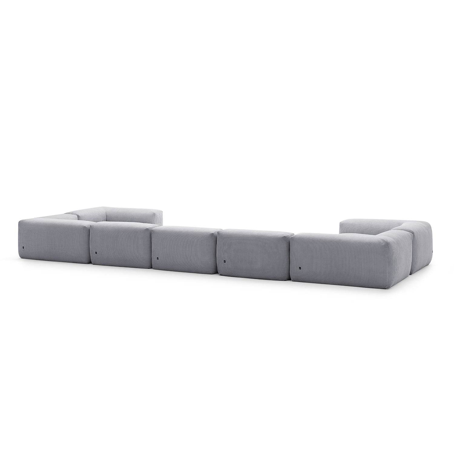Mellow Closed U Sectional - Valyouweho