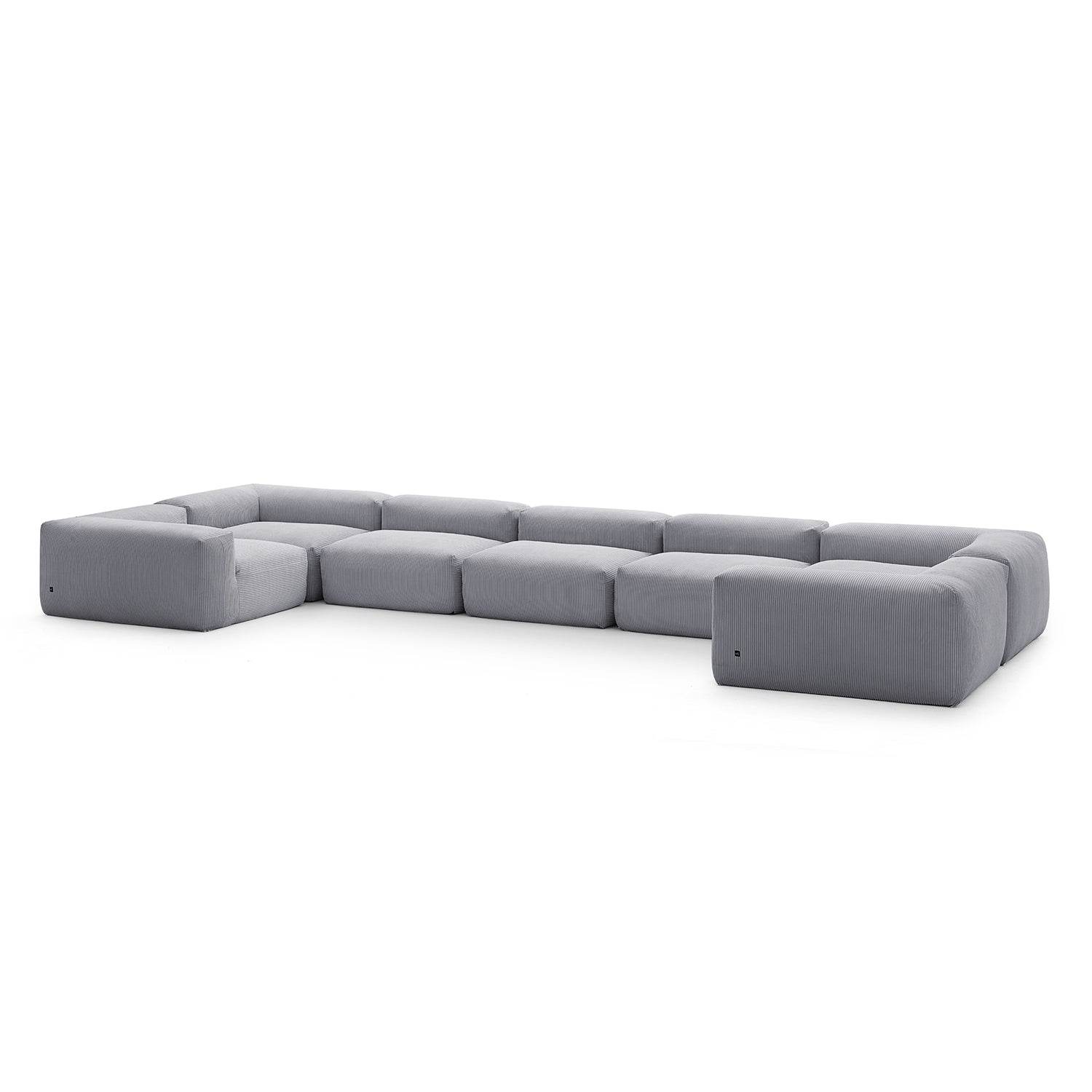Mellow Closed U Sectional - Valyouweho