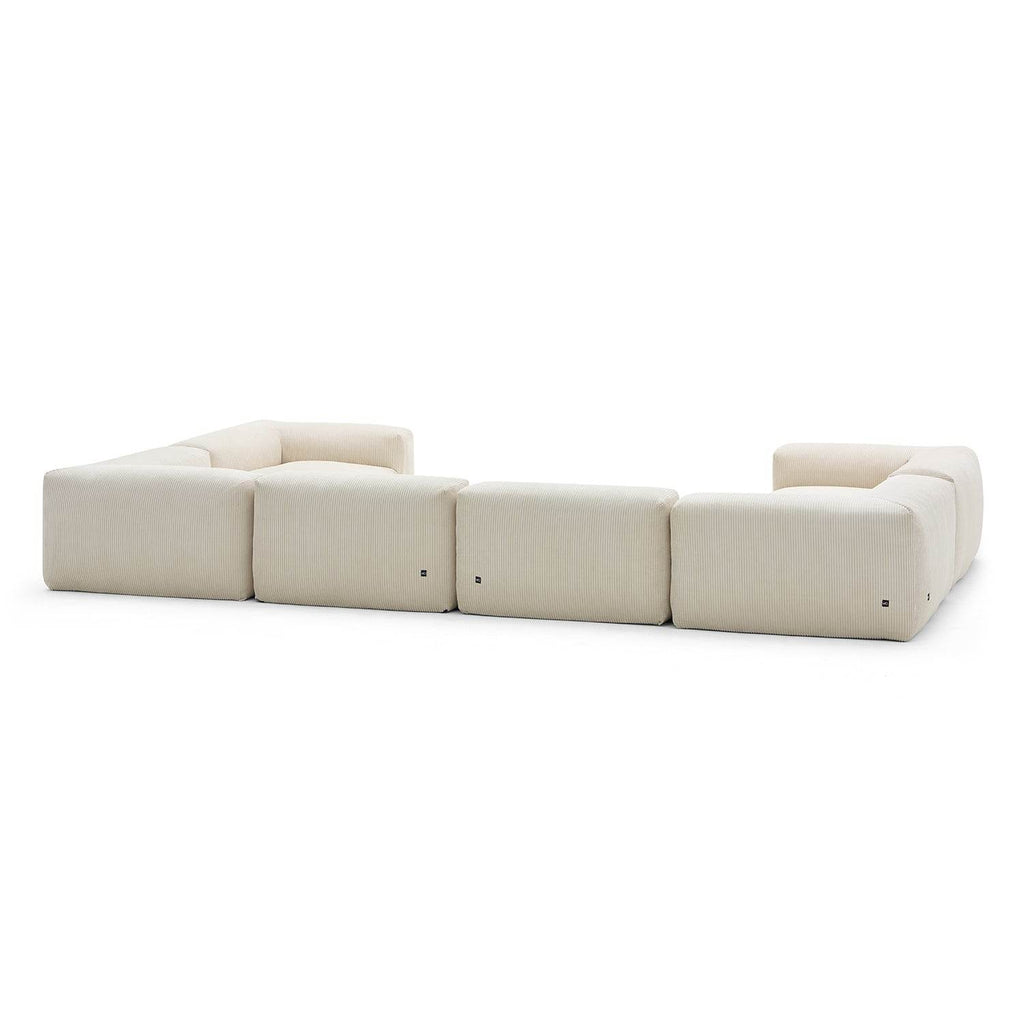 Mellow Extra Deep Closed U Sectional - Valyouweho