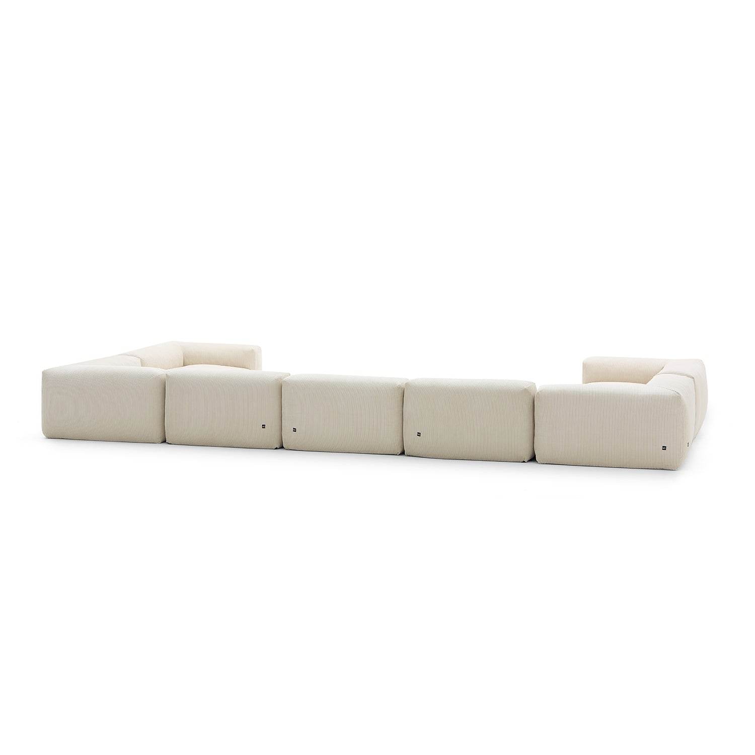 Mellow Extra Deep Closed U Sectional - Valyouweho