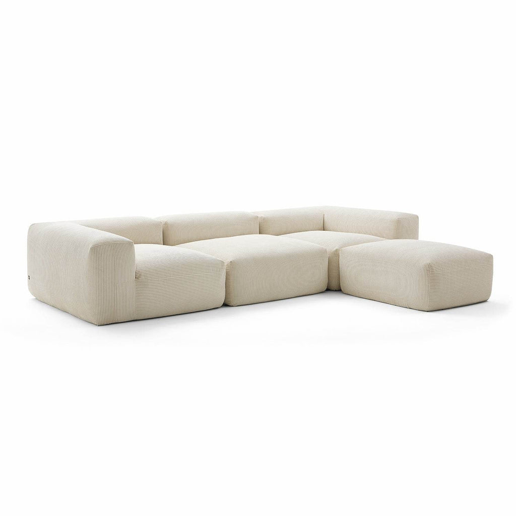 Mellow Extra Deep Sectional with Ottoman - Valyouweho