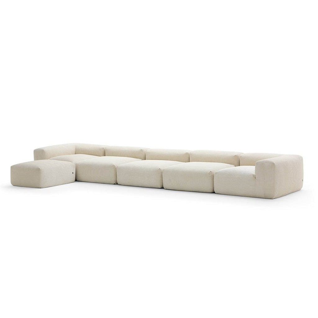 Mellow Extra Deep Sectional with Ottoman - Valyouweho