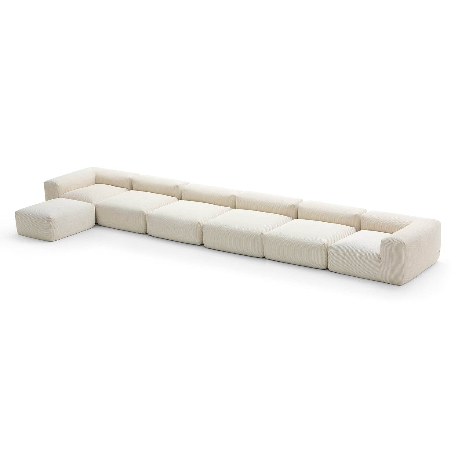 Mellow Extra Deep Sectional with Ottoman - Valyouweho