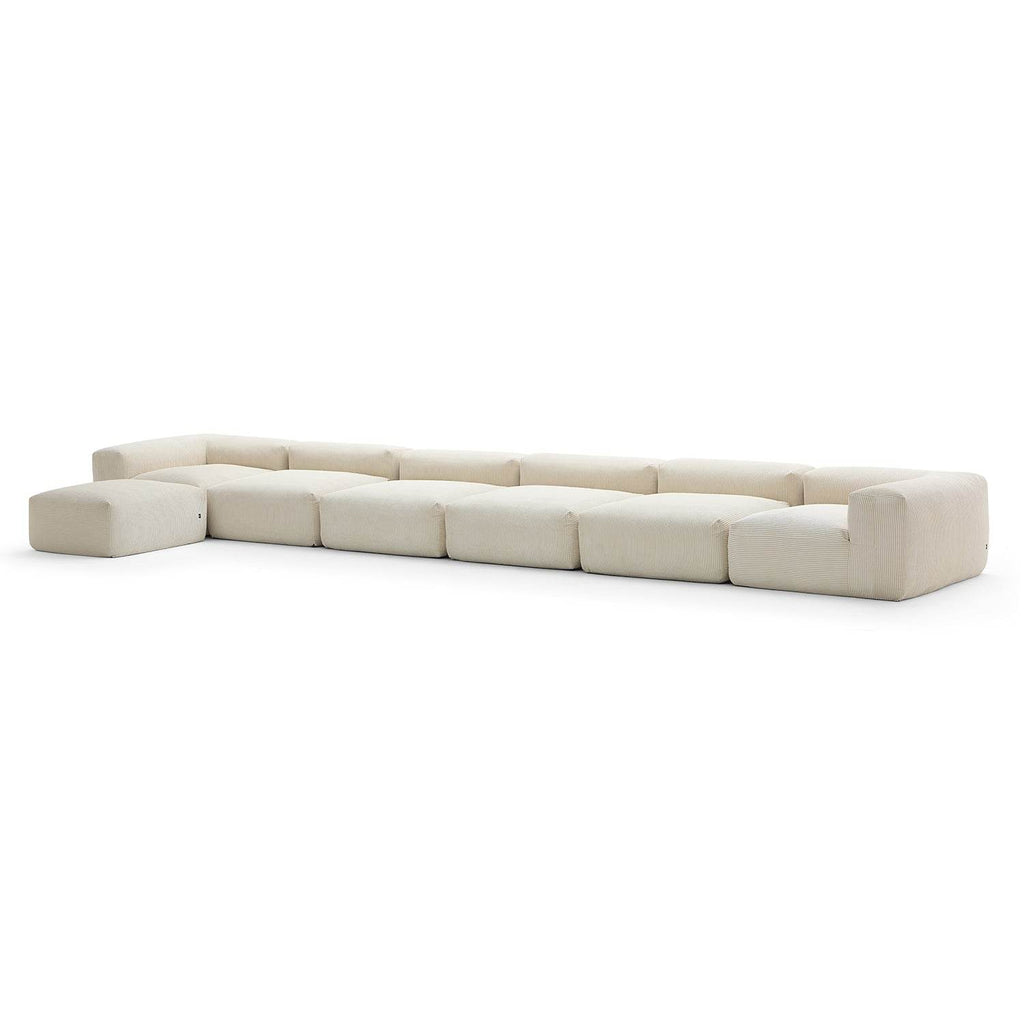 Mellow Extra Deep Sectional with Ottoman - Valyouweho