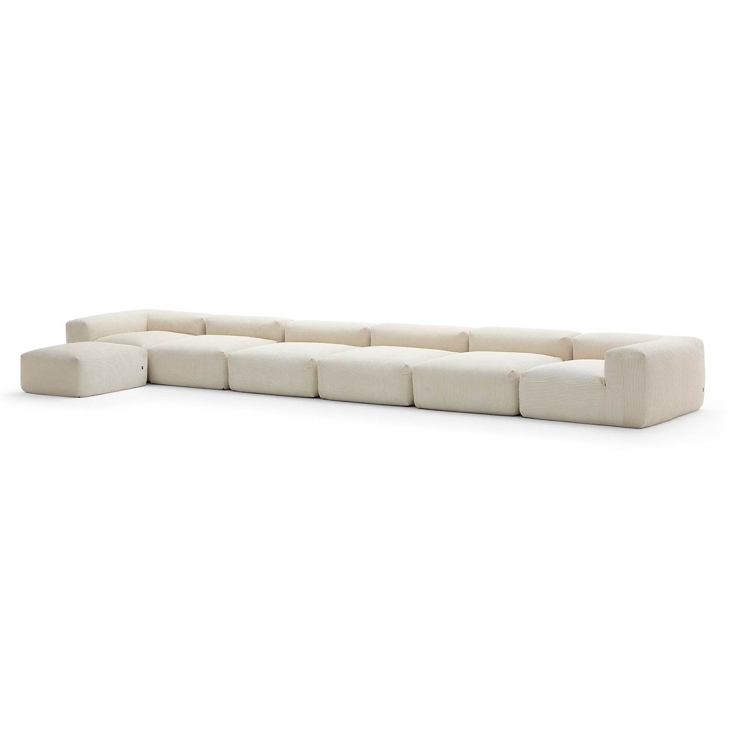 Mellow Extra Deep Sectional with Ottoman - Valyouweho