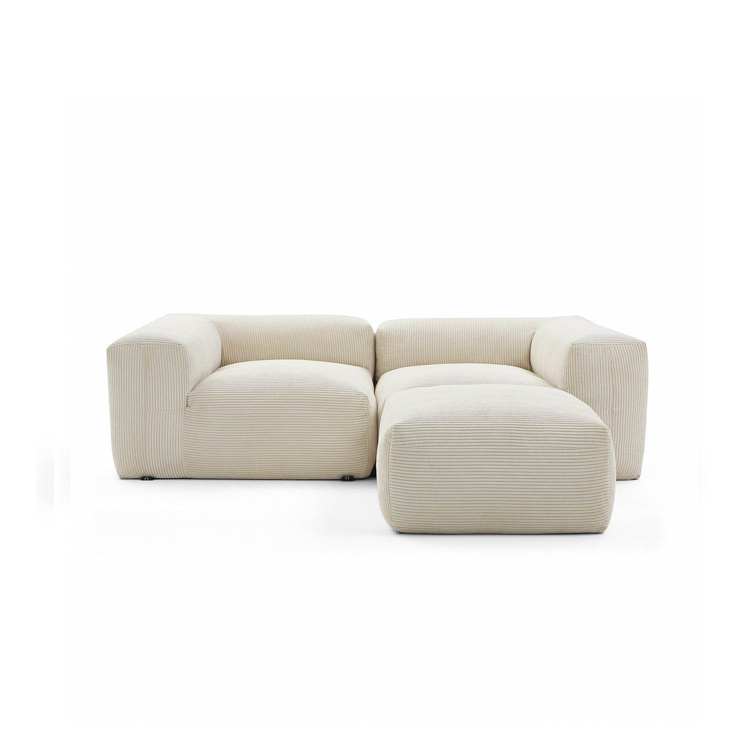 Mellow Extra Deep Sectional with Ottoman - Valyouweho