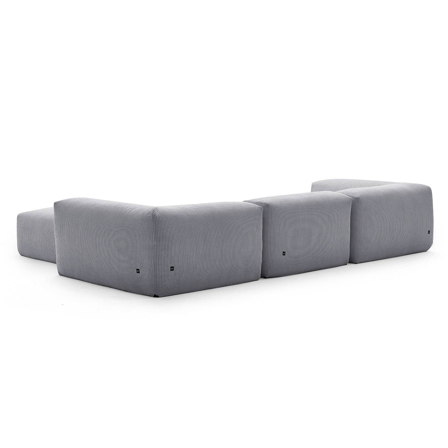 Mellow Extra Deep Sectional with Ottoman - Valyouweho