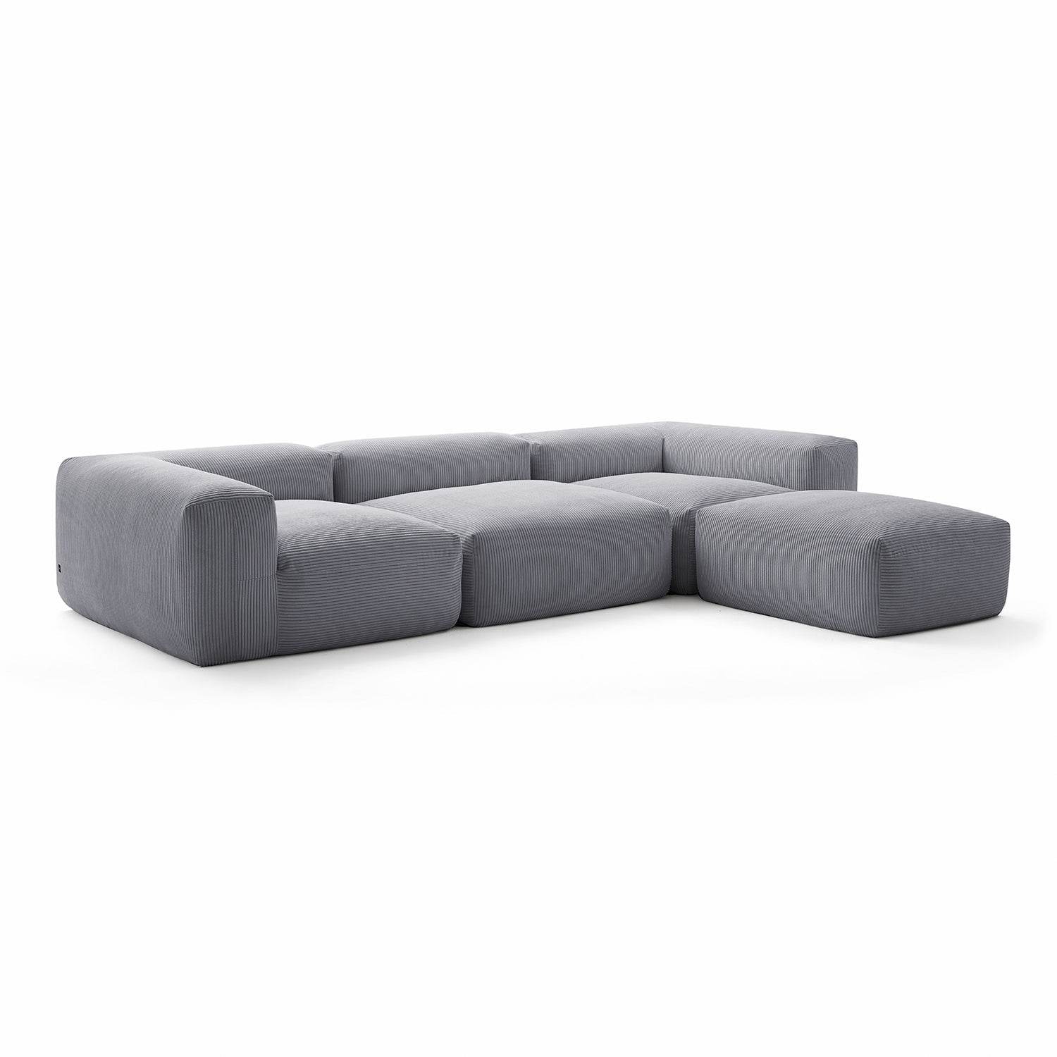 Mellow Extra Deep Sectional with Ottoman - Valyouweho