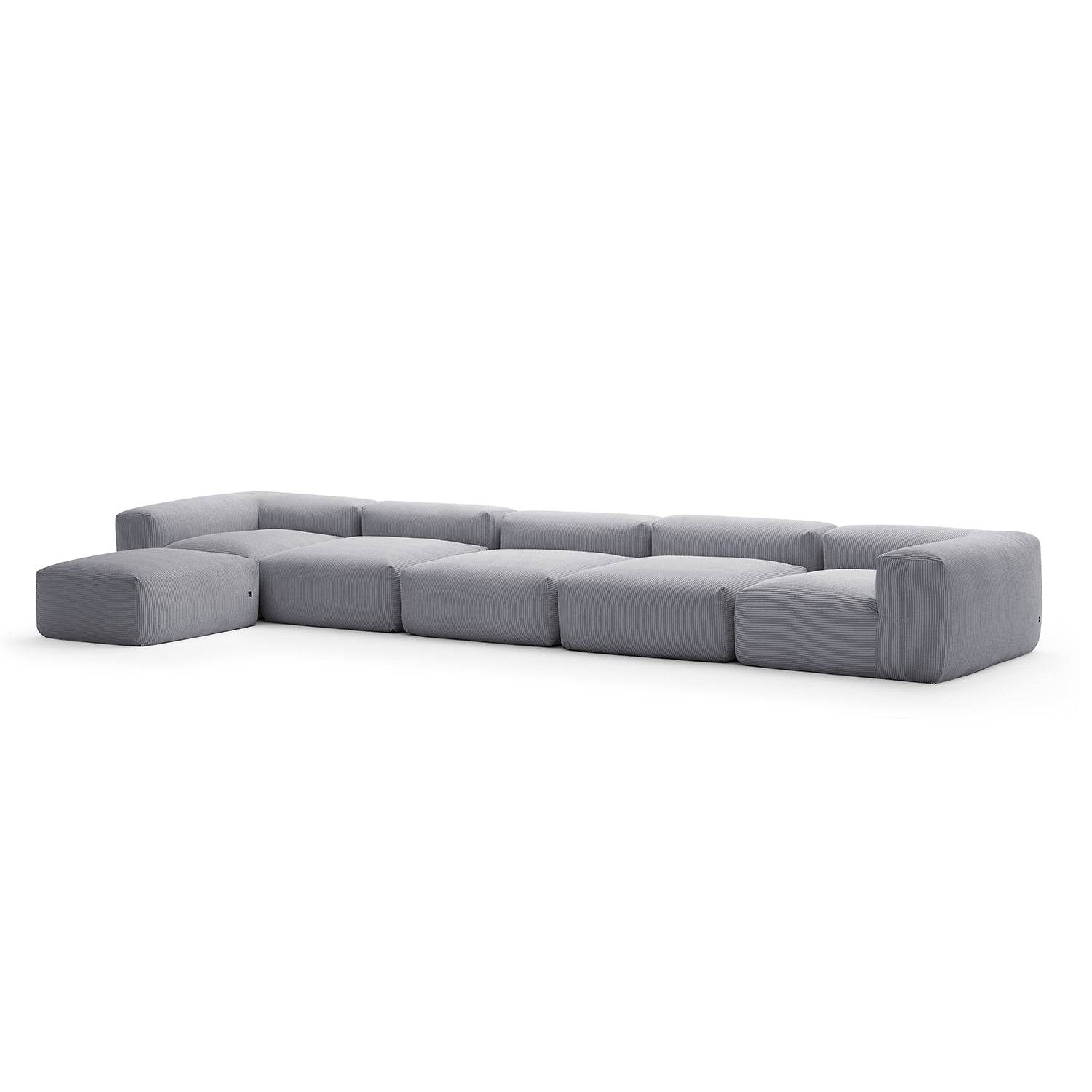 Mellow Extra Deep Sectional with Ottoman - Valyouweho