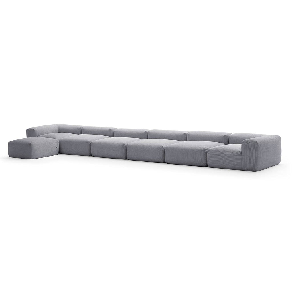 Mellow Extra Deep Sectional with Ottoman - Valyouweho
