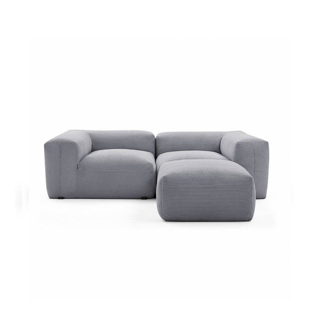 Mellow Extra Deep Sectional with Ottoman - Valyouweho