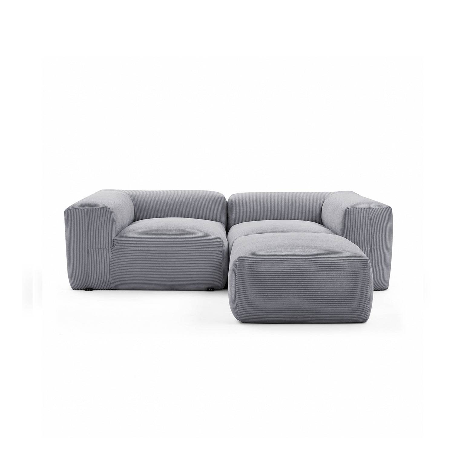 Mellow Extra Deep Sectional with Ottoman - Valyouweho