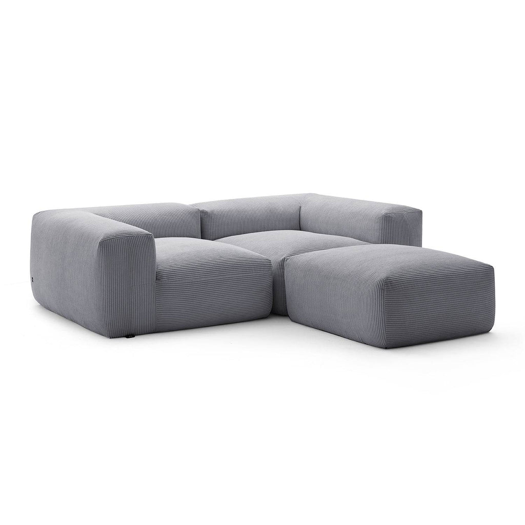 Mellow Extra Deep Sectional with Ottoman - Valyouweho