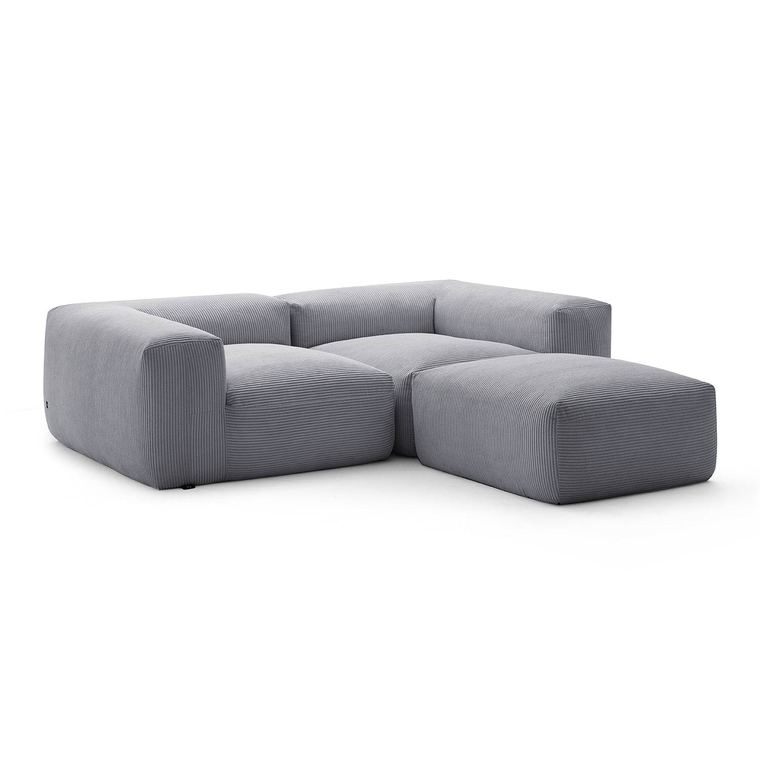 Mellow Extra Deep Sectional with Ottoman - Valyouweho