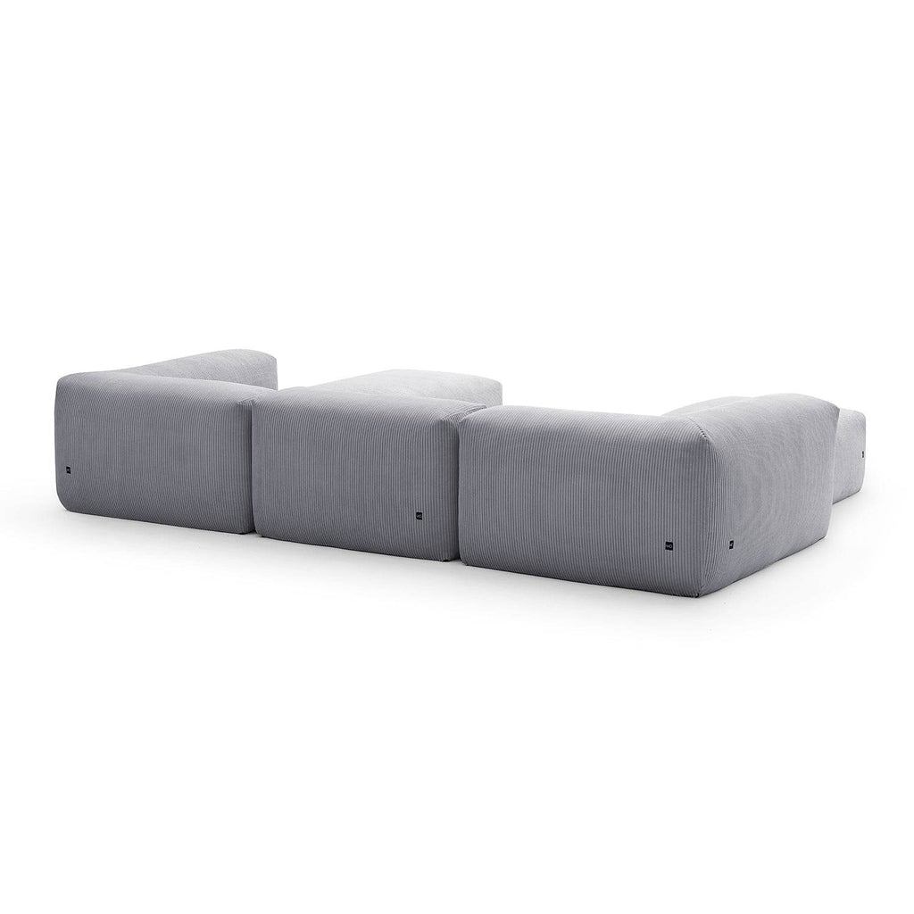 Mellow Extra Deep U Sectional with Ottoman - Valyouweho