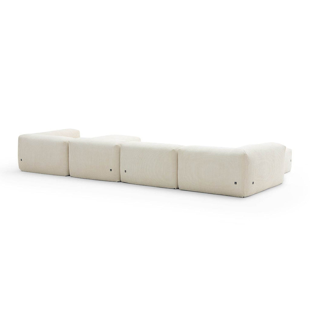 Mellow Extra Deep U Sectional with Ottoman - Valyouweho