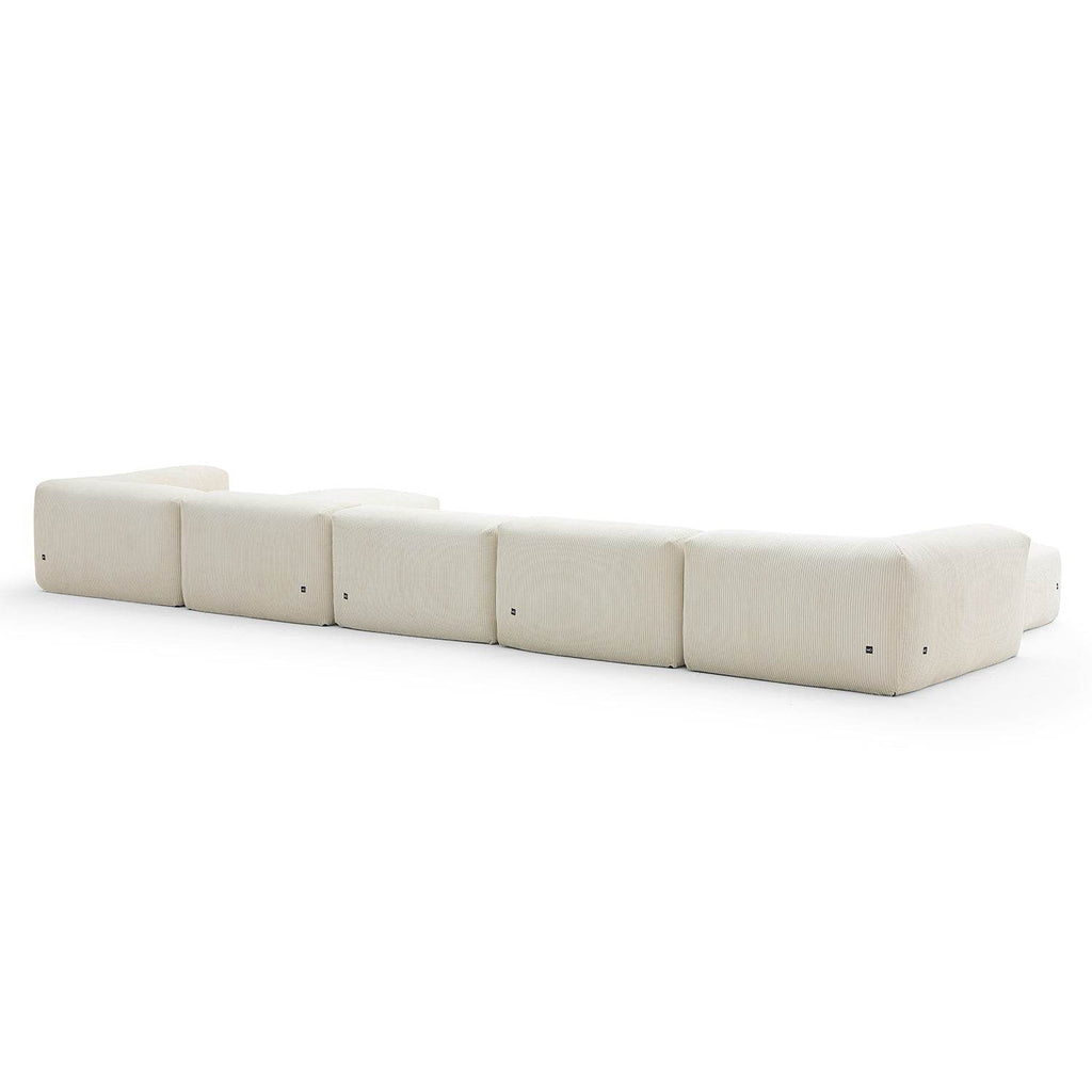 Mellow Extra Deep U Sectional with Ottoman - Valyouweho