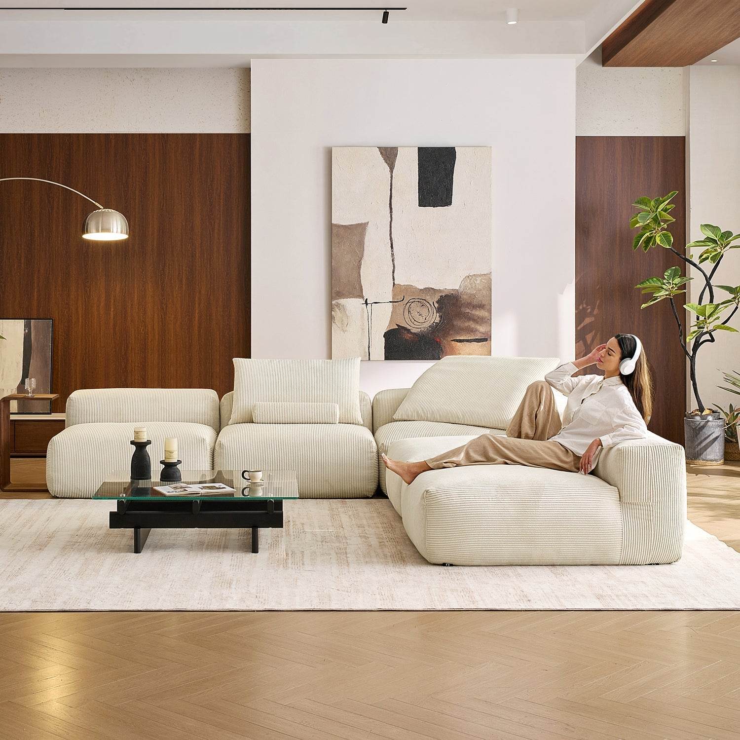 Mellow Open L Sectional - Valyouweho