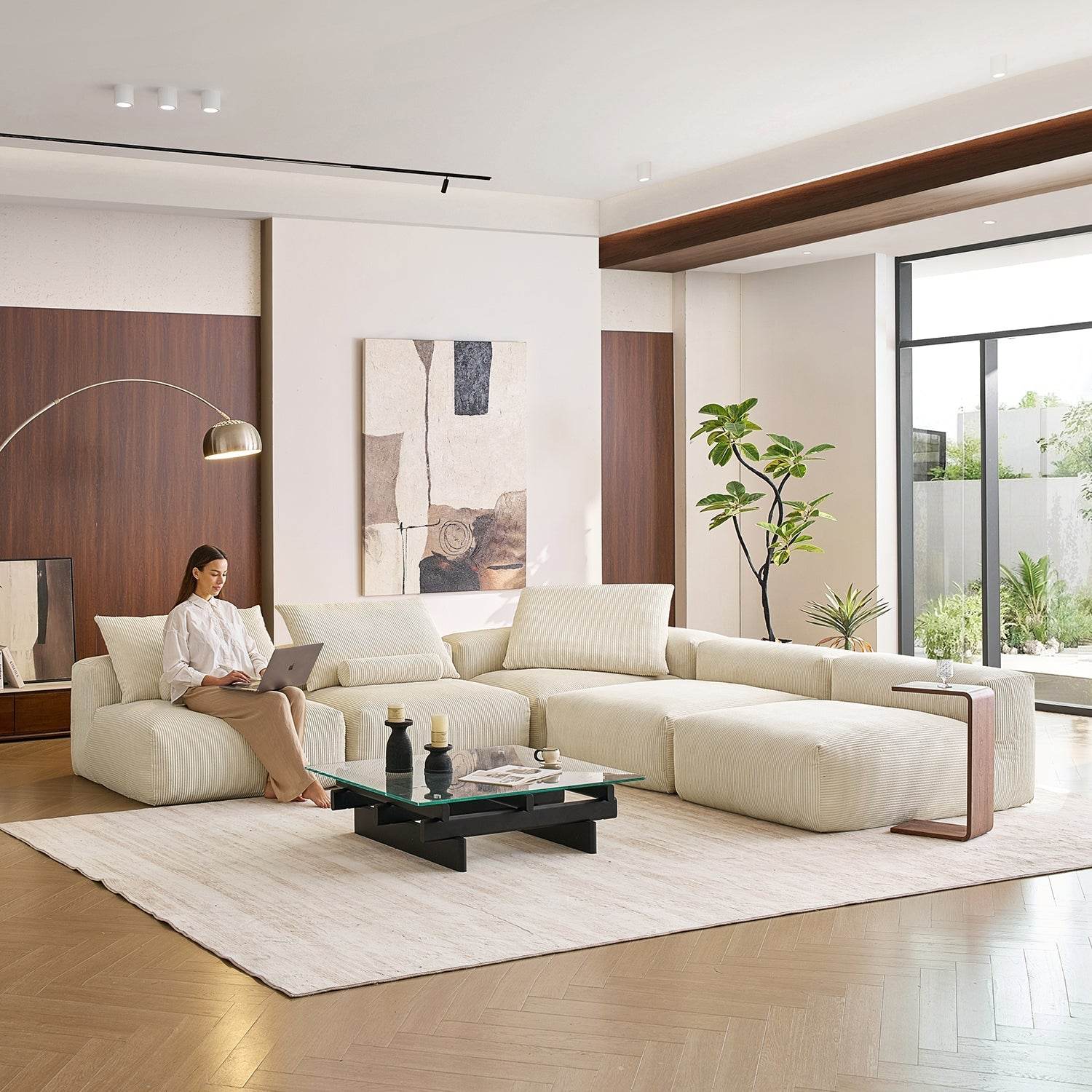 Mellow Open L Sectional - Valyouweho