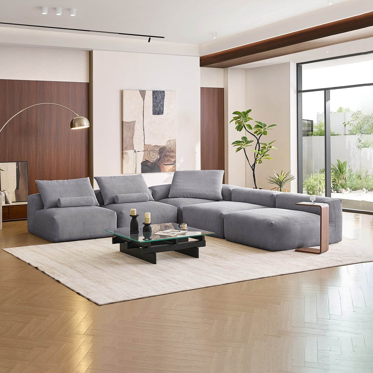 Mellow Open L Sectional - Valyouweho