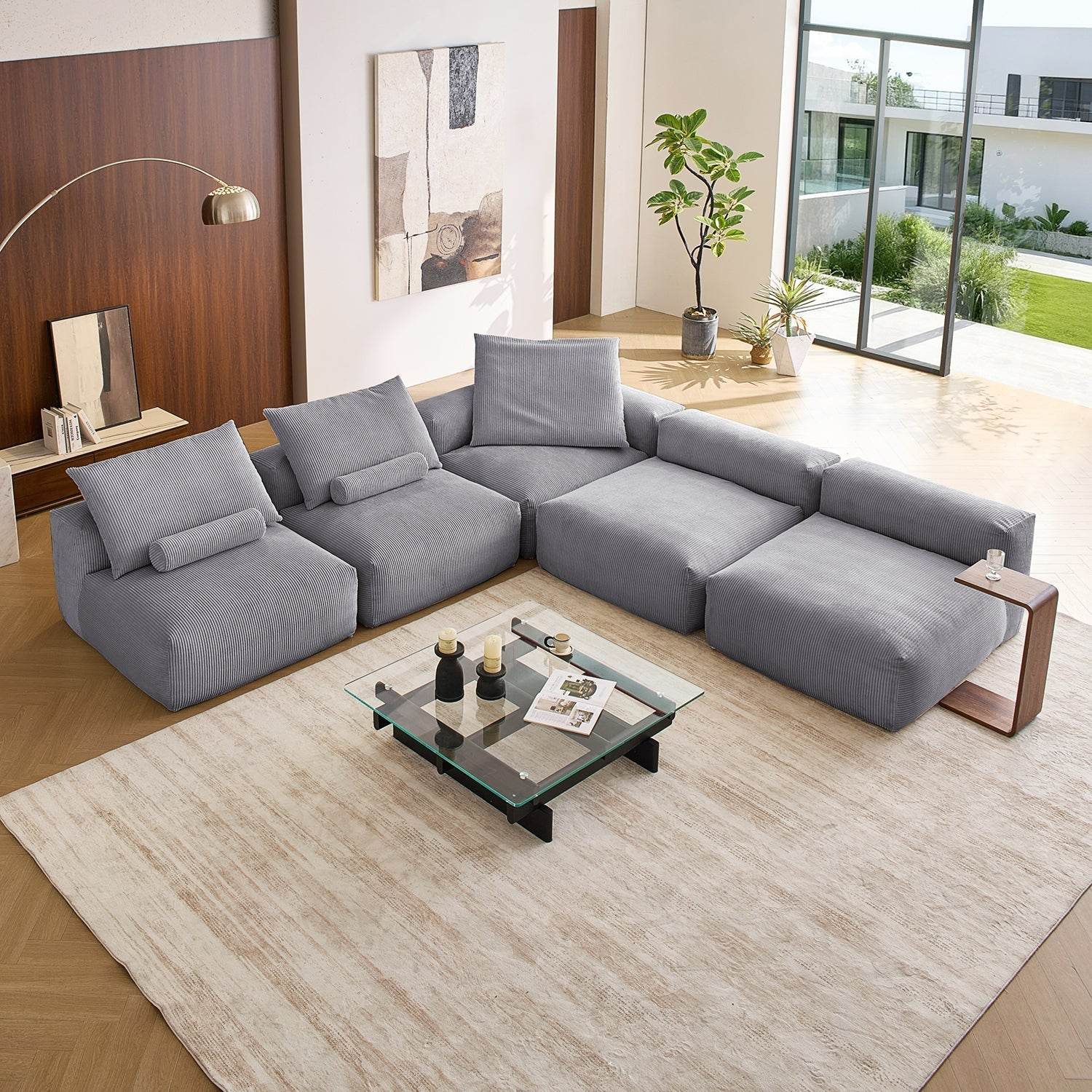 Mellow Open L Sectional - Valyouweho