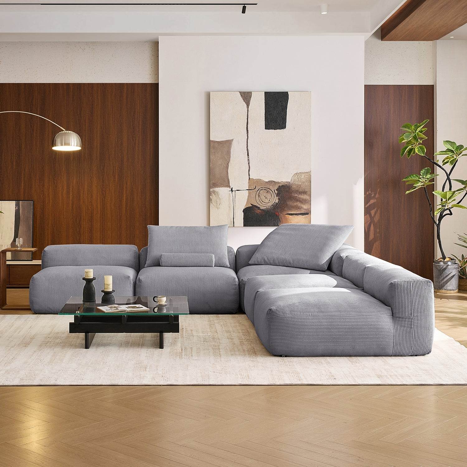 Mellow Open L Sectional - Valyouweho