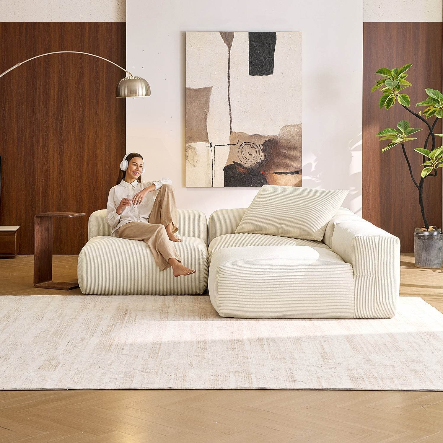 Mellow Open L Sectional - Valyouweho