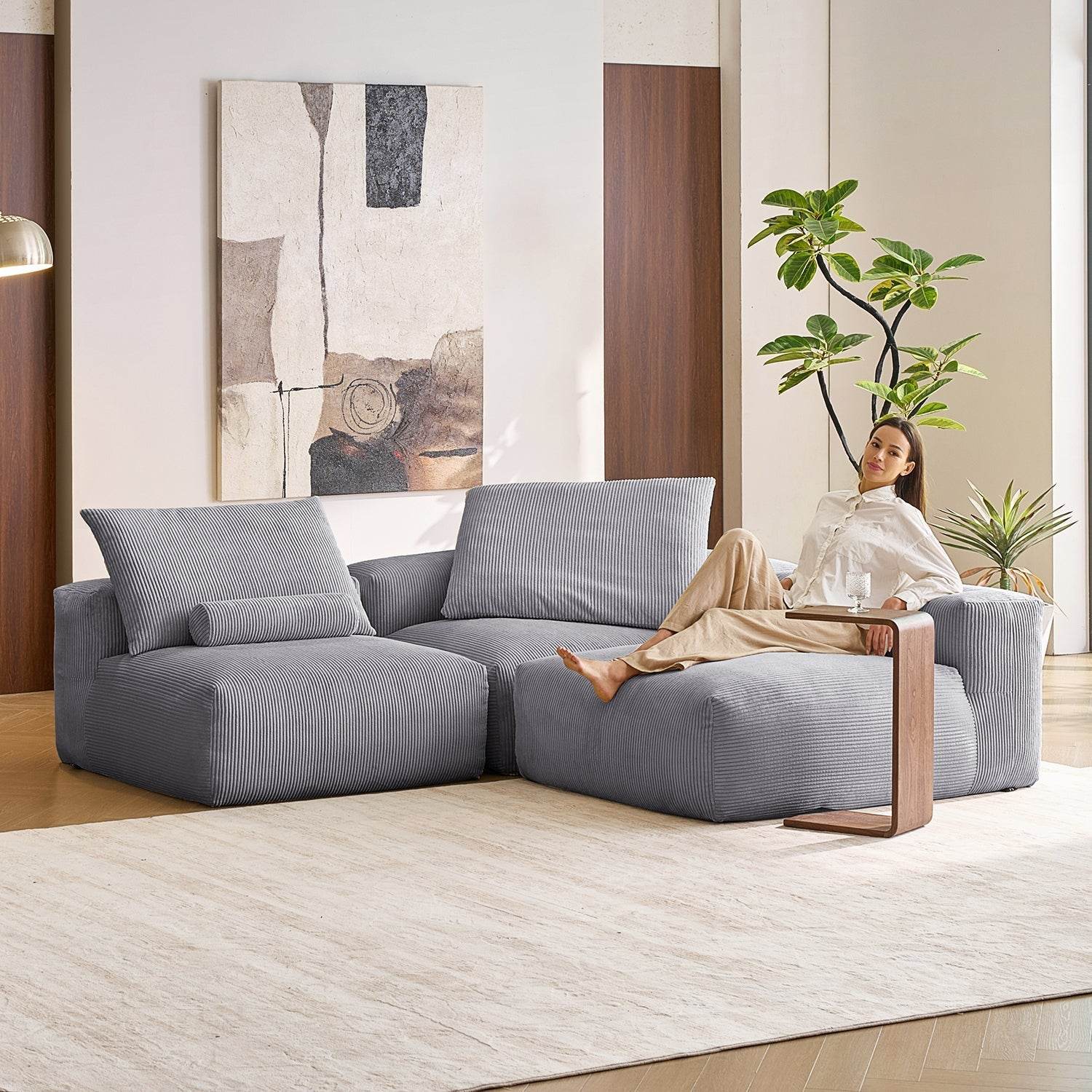 Mellow Open L Sectional - Valyouweho