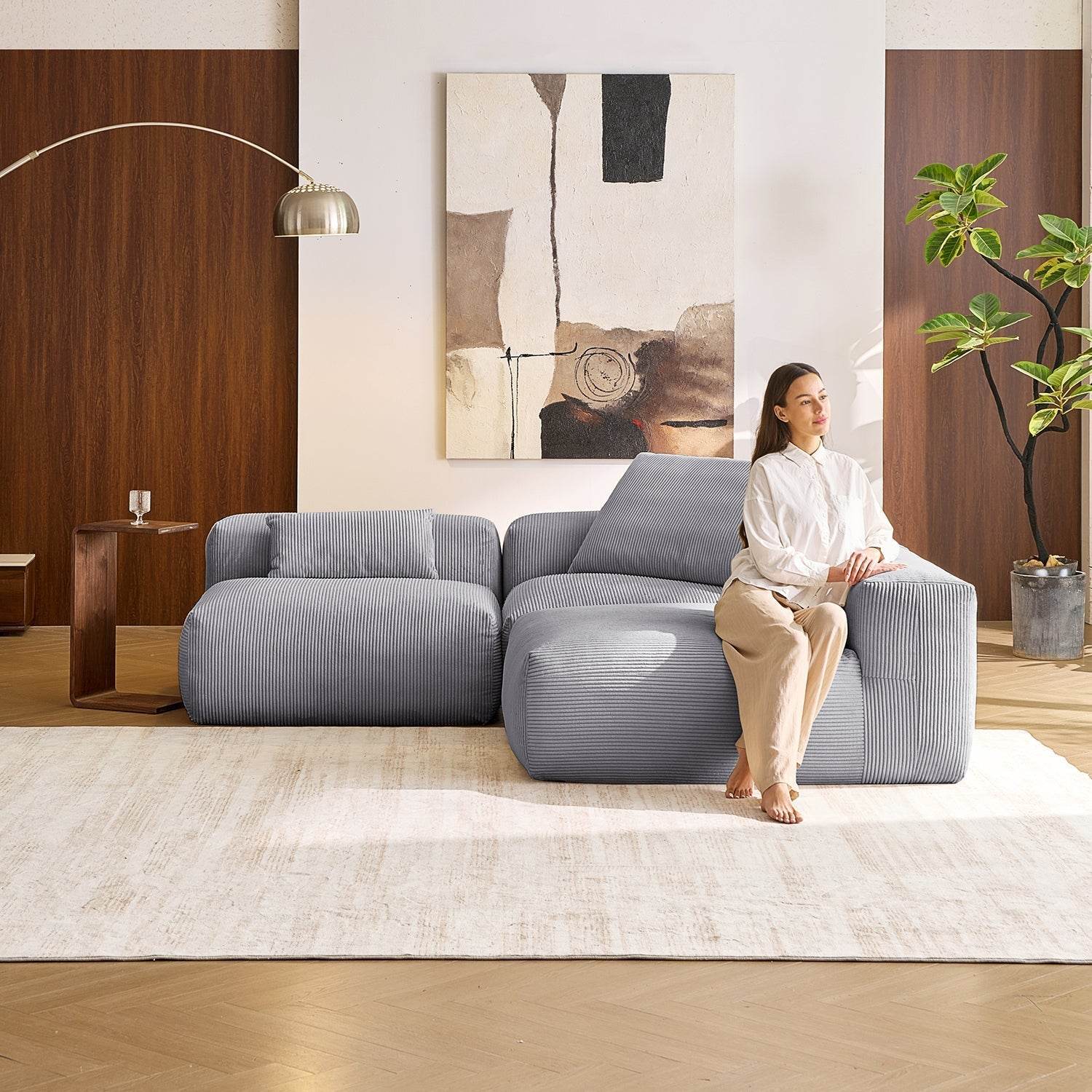 Mellow Open L Sectional - Valyouweho