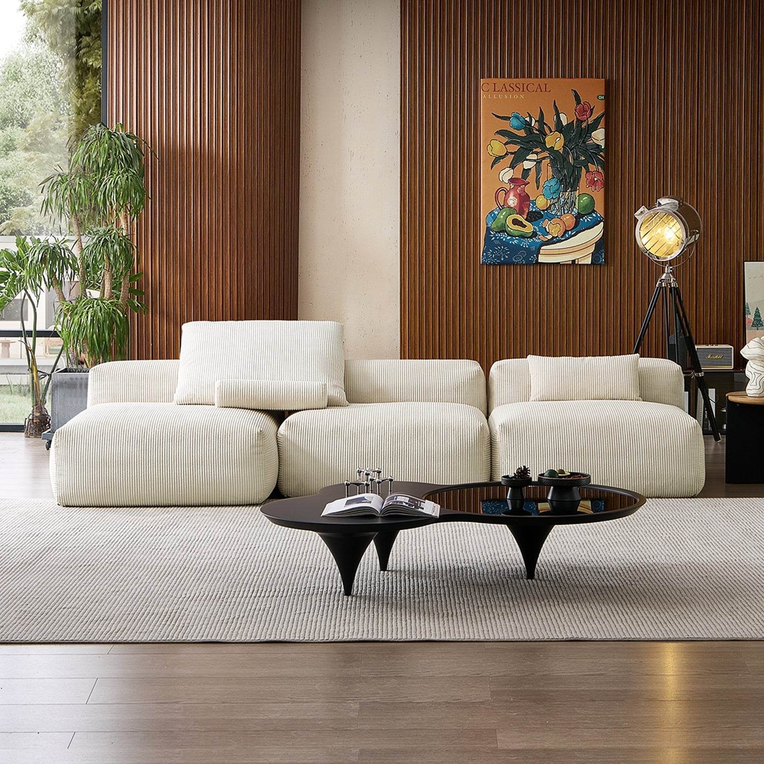Mellow Open Sectional - Valyouweho