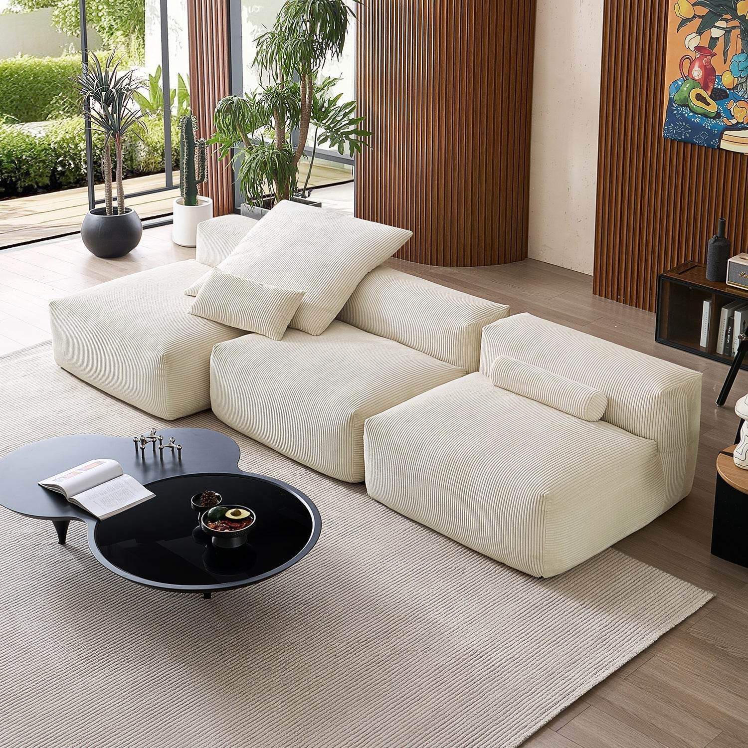 Mellow Open Sectional - Valyouweho