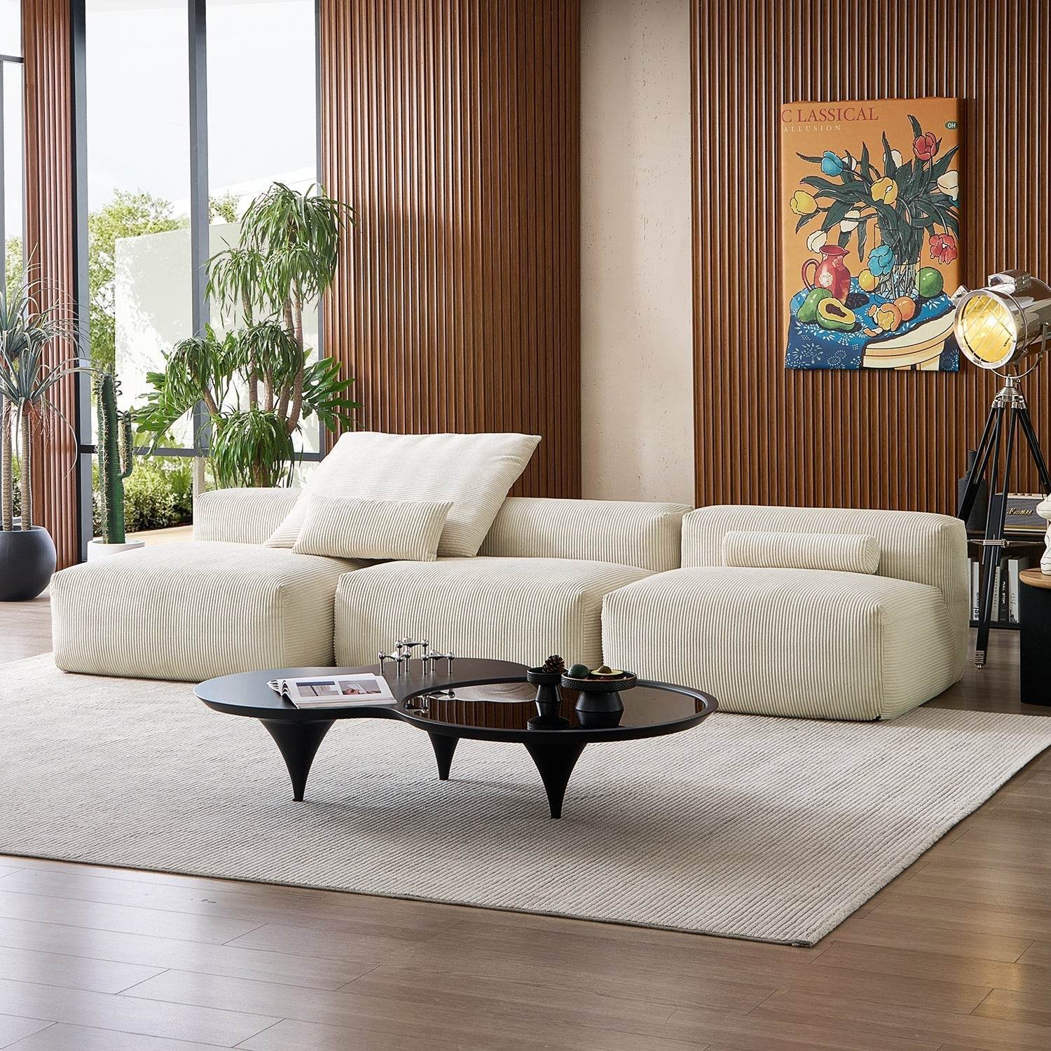 Mellow Open Sectional - Valyouweho