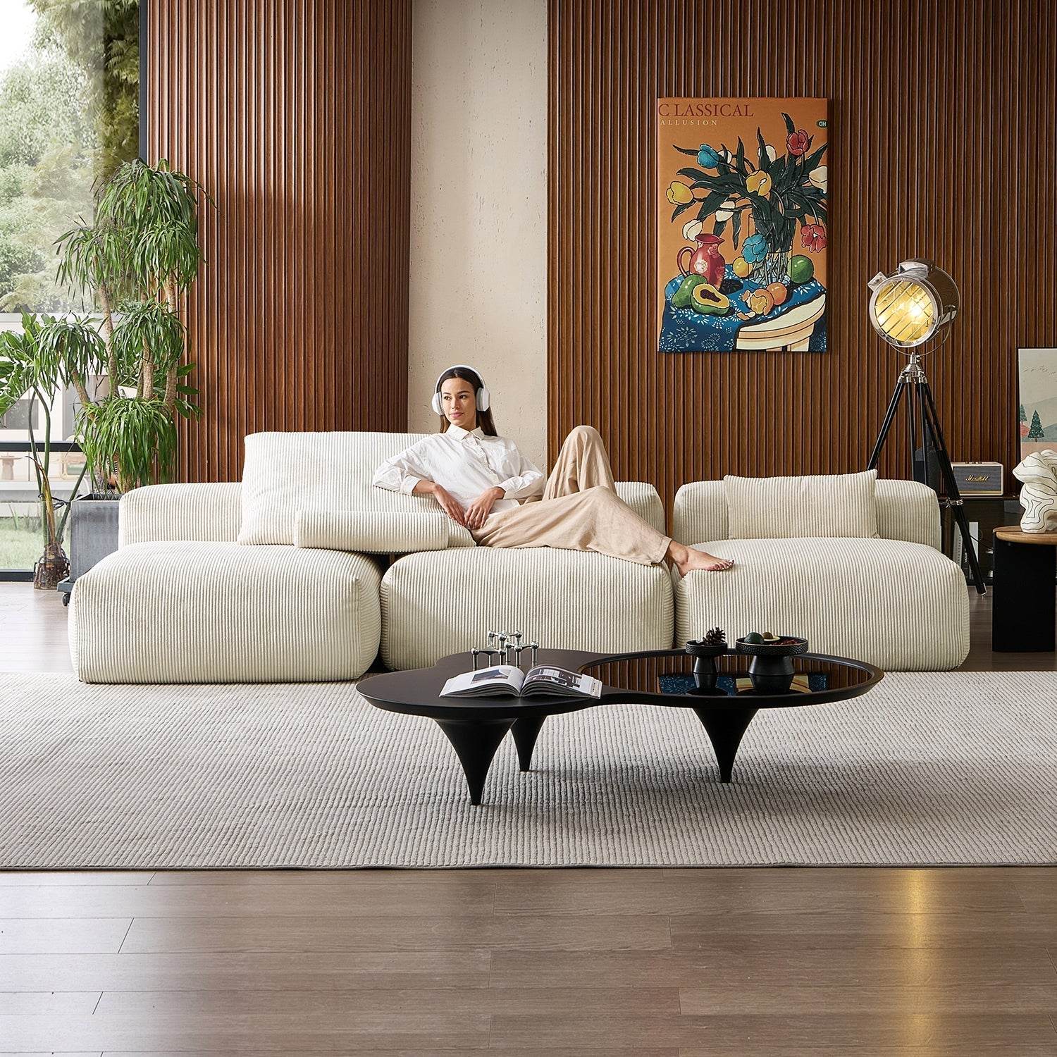 Mellow Open Sectional - Valyouweho
