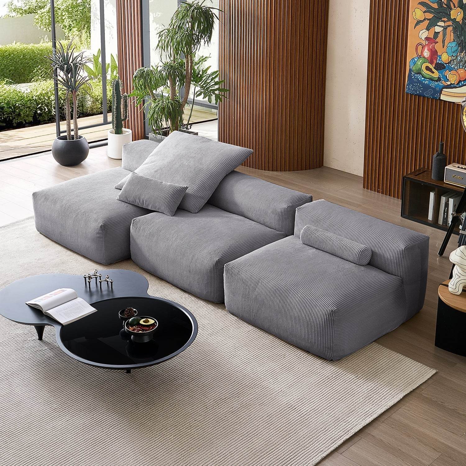 Mellow Open Sectional - Valyouweho