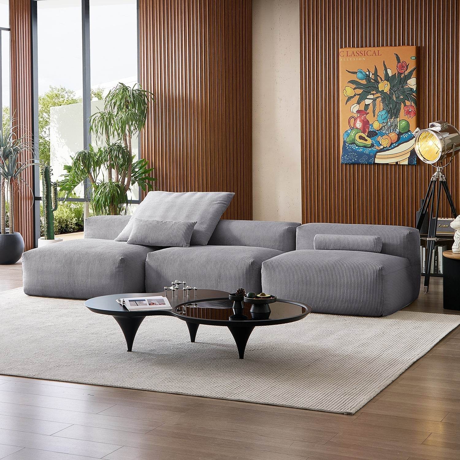 Mellow Open Sectional - Valyouweho