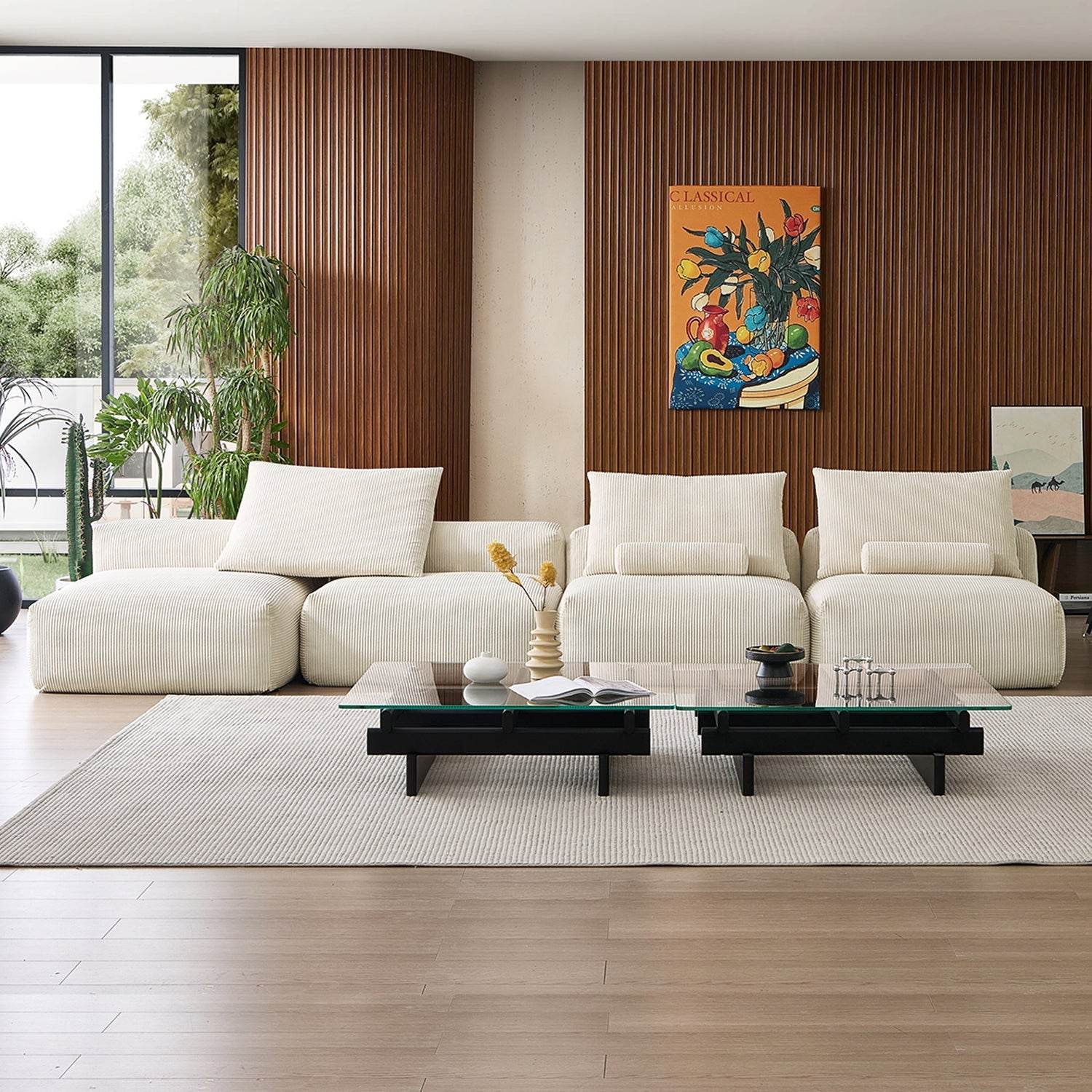 Mellow Open Sectional - Valyouweho