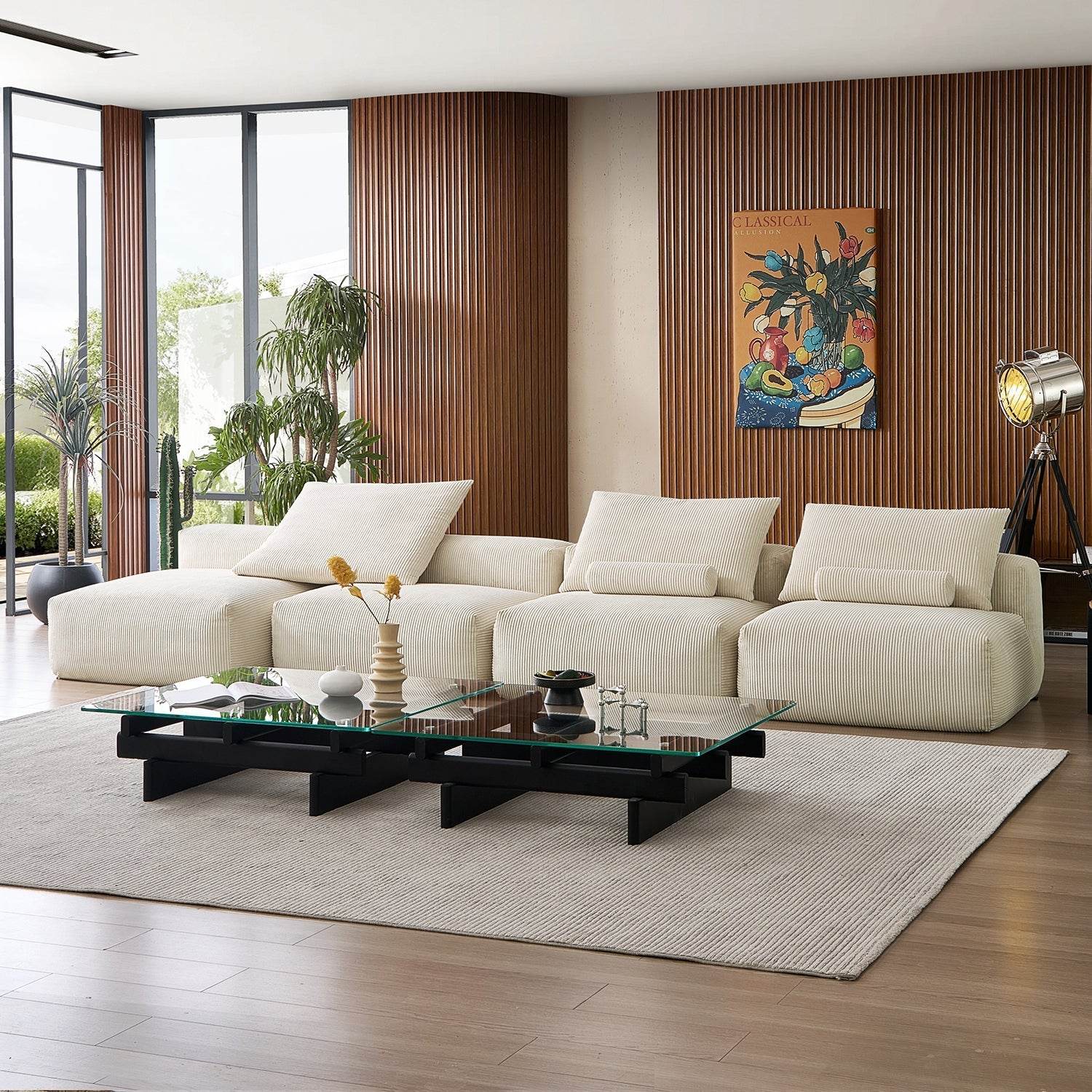 Mellow Open Sectional - Valyouweho