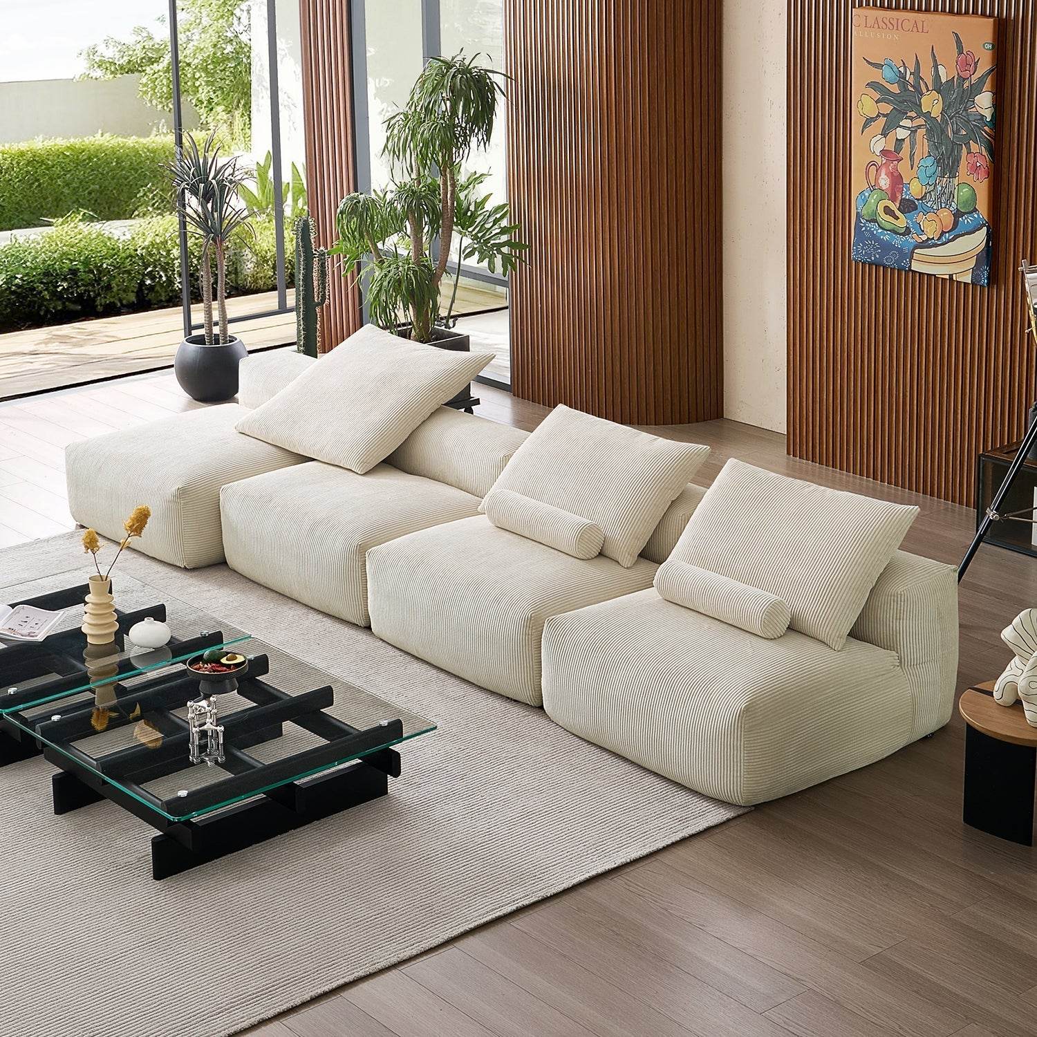 Mellow Open Sectional - Valyouweho