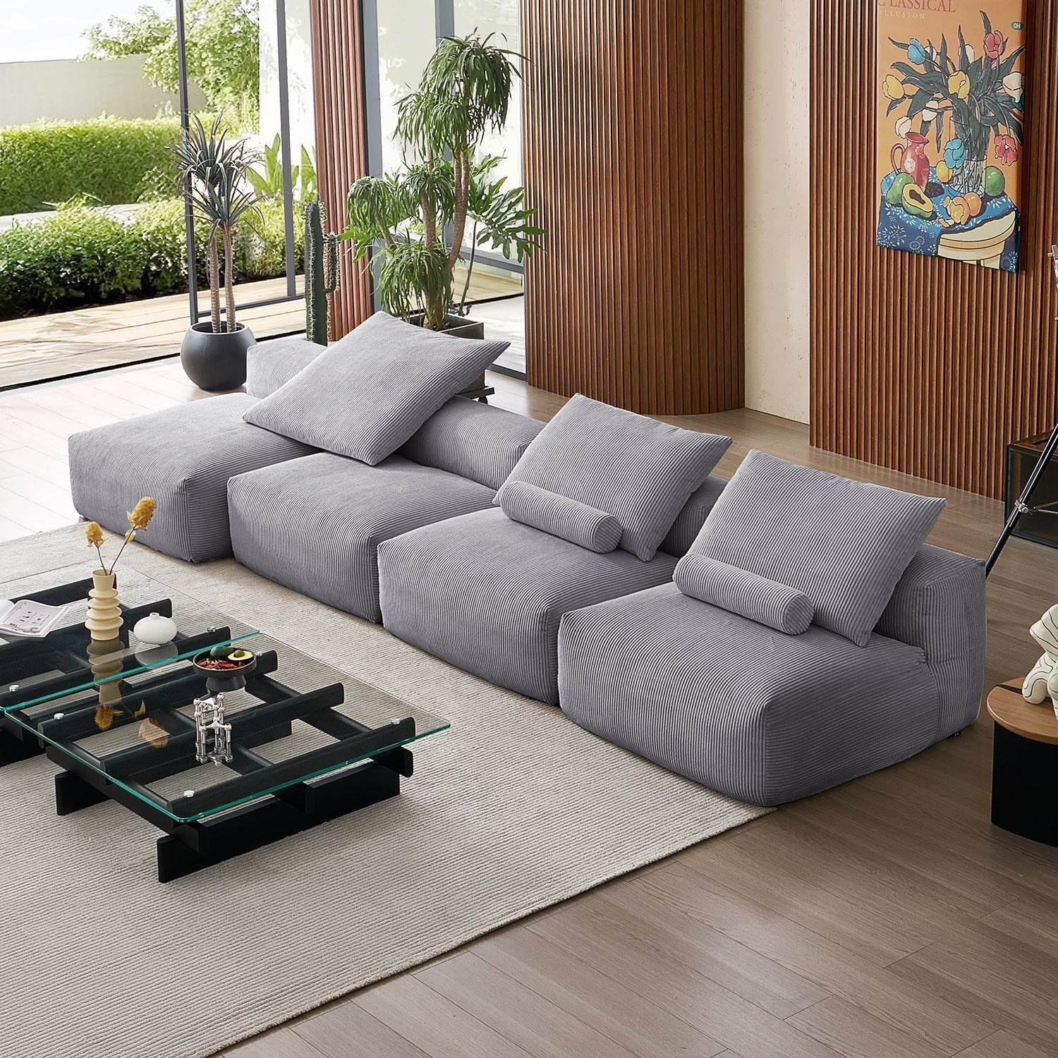 Mellow Open Sectional - Valyouweho