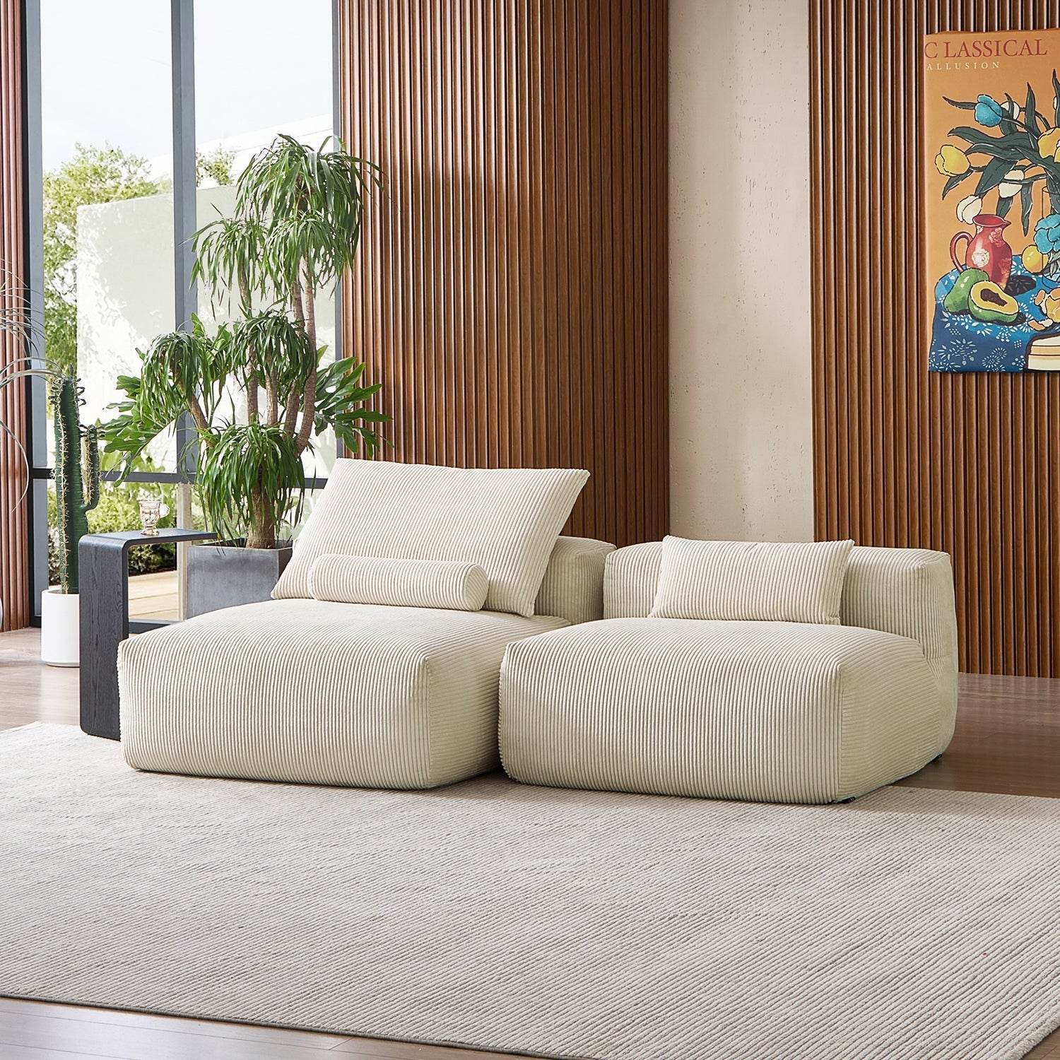 Mellow Open Sectional - Valyouweho