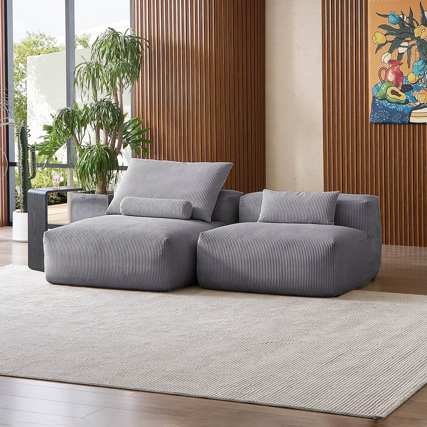 Mellow Open Sectional - Valyouweho