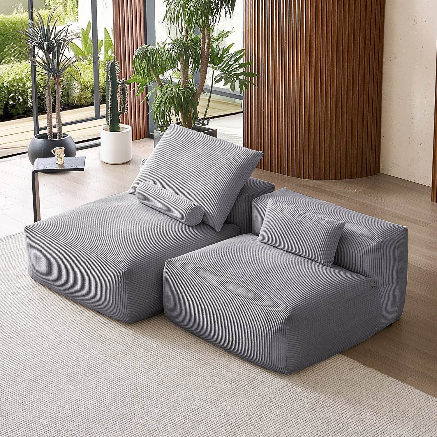 Mellow Open Sectional - Valyouweho